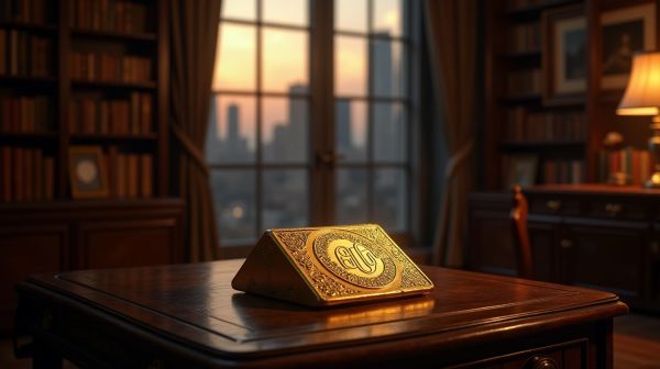 Investir dans un lingot d'or fait partie d'une stratégie patrimoniale solide
